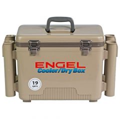 Engel 19 Qt Cooler Dry Box with Rod Holders #3