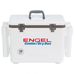 Engel 30 Qt Cooler Dry Box with Rod Holder #2