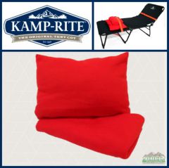 Kamp Rite Pillow and Blanket Set