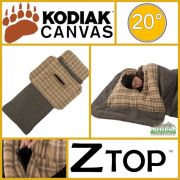 Kodiak Canvas 20 Degree Regular Z Top Sleeping Bag