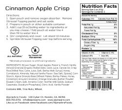 AlpineAire Foods Cinnamon Apple Crisp #2