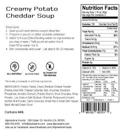 AlpineAire Foods Creamy Potato Cheddar #2