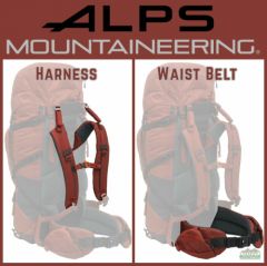 ALPS Mountaineering Red Tail 65 Harness and Waist Belt