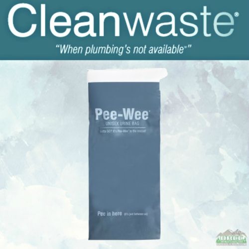 D455PW12 Pee-Wee by Cleanwaste Unisex Urine Bags-12 Pack 