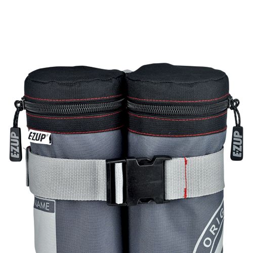 E-Z Up 4-Pack Water Weight Bags, Grey Steel