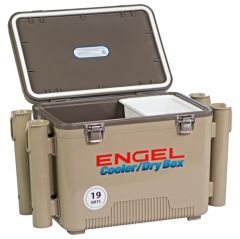 Engel 19 Qt Cooler Dry Box with Rod Holders #5