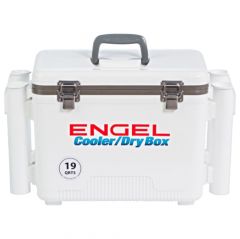 Engel 19 Qt Cooler Dry Box with Rod Holders #2