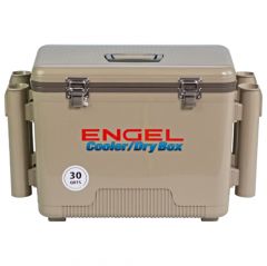 Engel 30 Qt Cooler Dry Box with Rod Holder #3