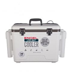 Engel 30 Qt Live Bait Dry Box Cooler with Rod Holders #2