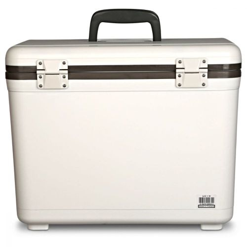 Engel Coolers 30 Quart Leak Proof Lightweight Insulated Cooler Drybox, White