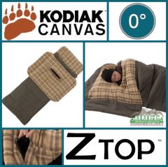Kodiak Canvas 0 Degree Regular Z Top Sleeping Bag #1
