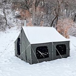 Kodiak Canvas 10x10 Cabin Lodge Tent SR #7