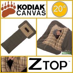 Kodiak Canvas 20 Degree XLT Z Top Sleeping Bag