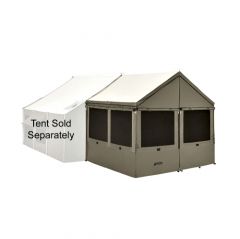 Kodiak Canvas Enclosed Awning Accessory for Cabin Lodge Tent #4