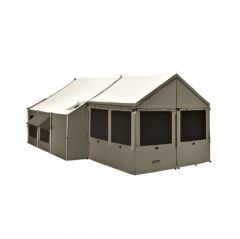 Kodiak Canvas Enclosed Awning Accessory for Cabin Lodge Tent #5