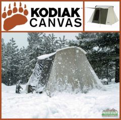 Kodiak Canvas 10x10 ft Flex Bow Canvas Tent Basic
