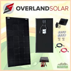 Overland Solar 100 Watt Off Grid Cabin Complete Kit #1