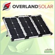 Overland Solar 75 Watt 3 Panel Folding Solar System