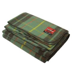 Swiss Link Plaid Wool Blankets #3