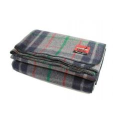 Swiss Link Plaid Wool Blankets #5